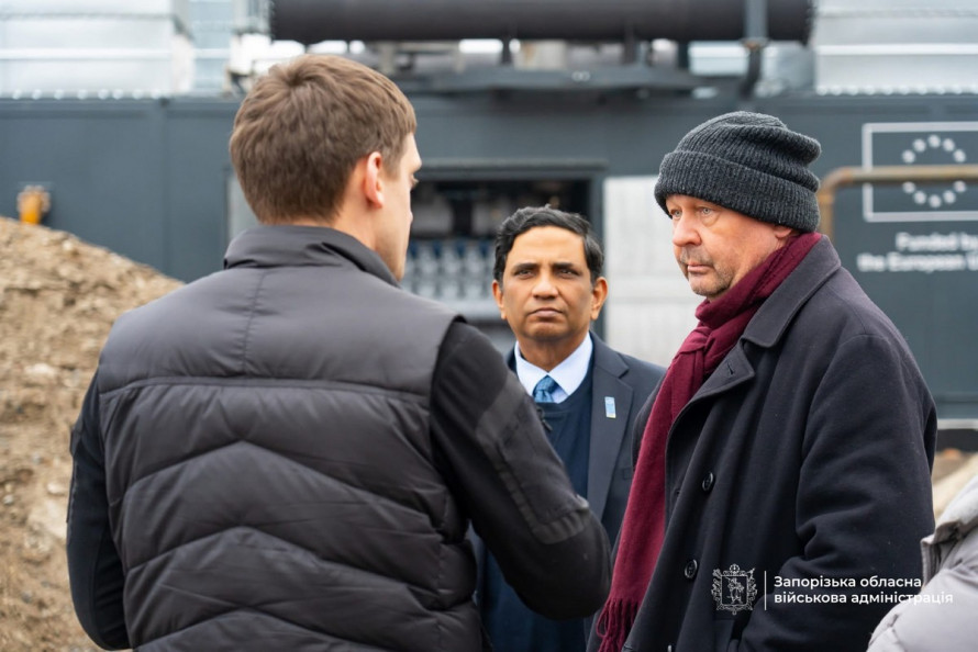 У Запоріжжі будують енергонезалежну систему для лікарень, шкіл та котелень (фото)