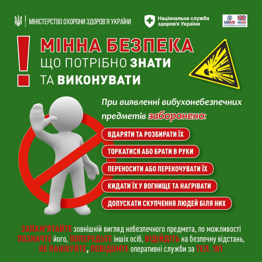 Небезпека під ногами - у Запорізькій області чоловік підірвався на вибуховому пристрої