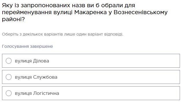 Містяни визначились: у Запоріжжі обирали нову назву для вулиці Макаренка