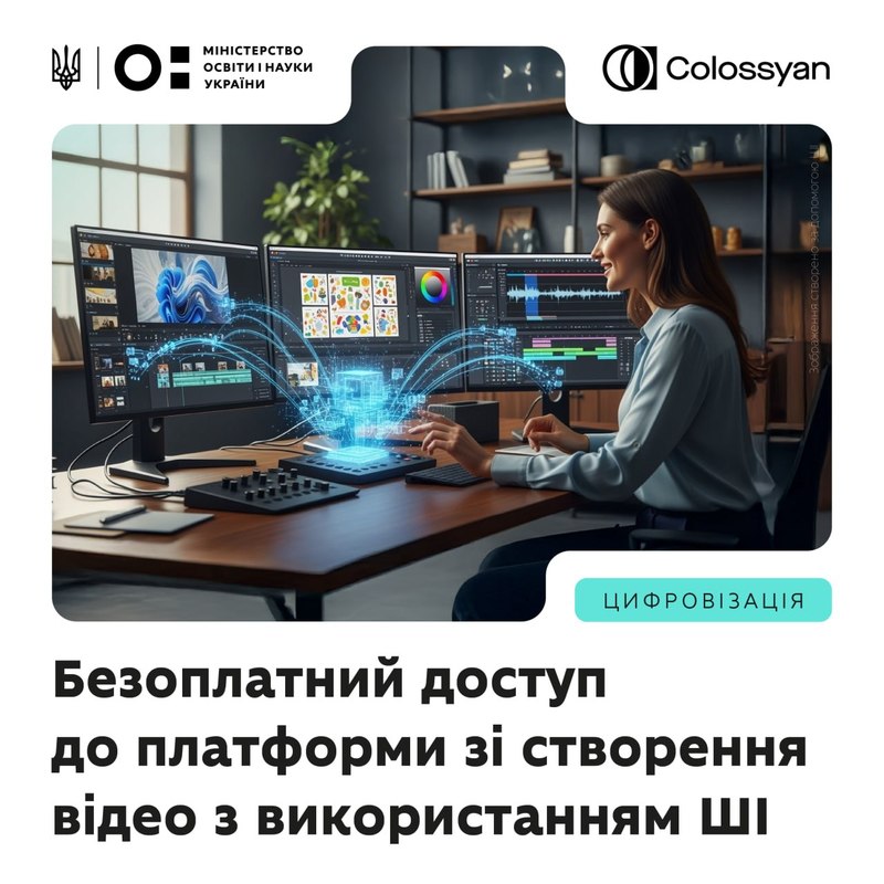 ШІ для освіти: запорізькі вчителі зможуть безкоштовно створювати відеоуроки