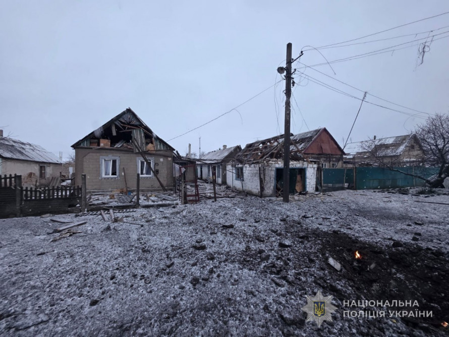 Удар безпілотників по Запорізькій області: у Вільнянську є загибла та поранений