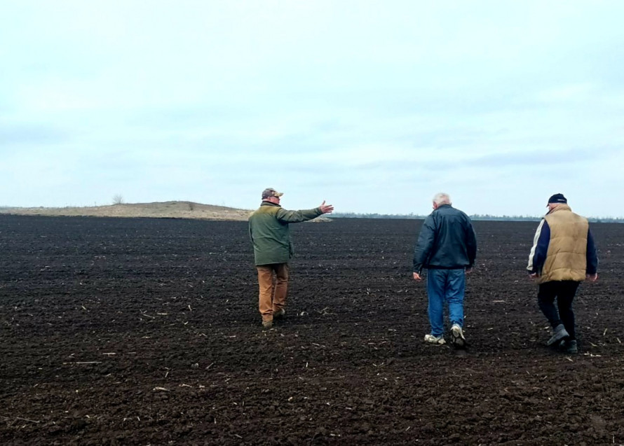 Лежала в посадці біля кургану: у Запорізькому районі знайшли стелу віком понад шість тисяч років (фото)