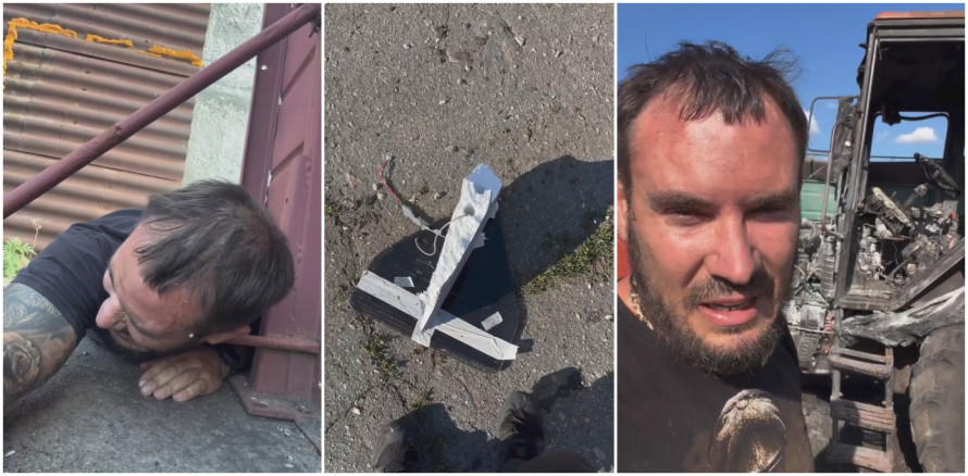 Завдали ударів по цивільним: у Запорізькому районі загинула жінка, фермер дивом вижив після атаки «Гербери» (відео)