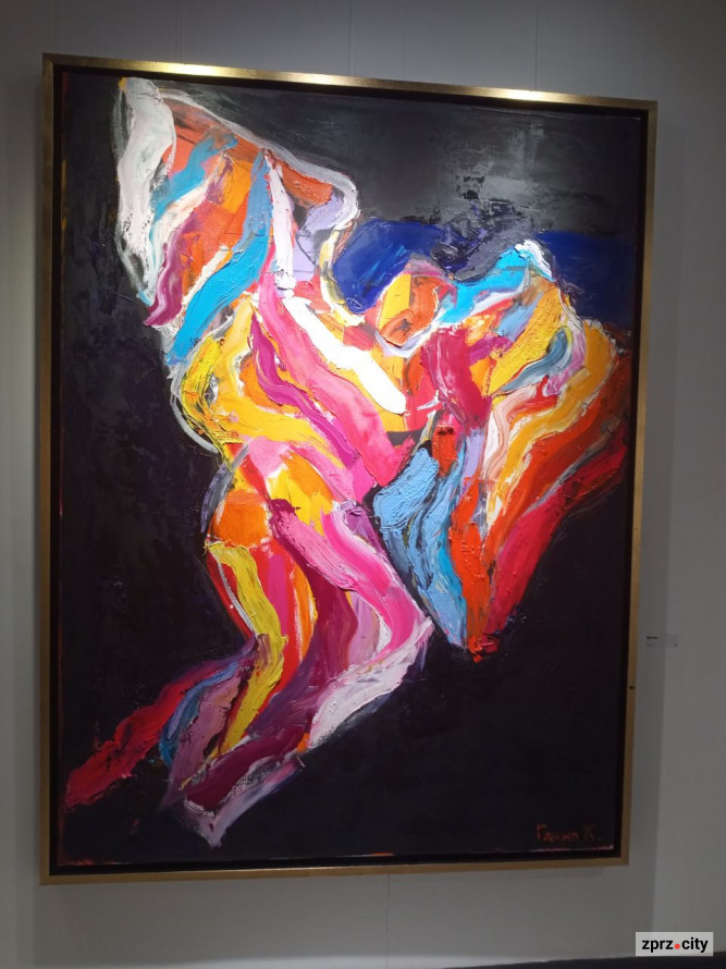 Київська художниця занурила запоріжців у магію кольору - фото