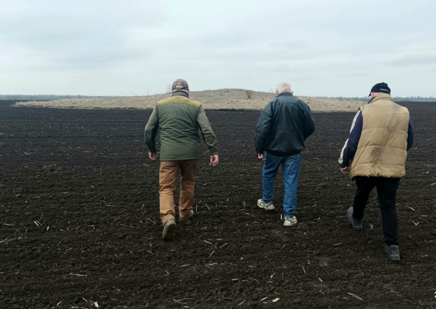 Лежала в посадці біля кургану: у Запорізькому районі знайшли стелу віком понад шість тисяч років (фото)