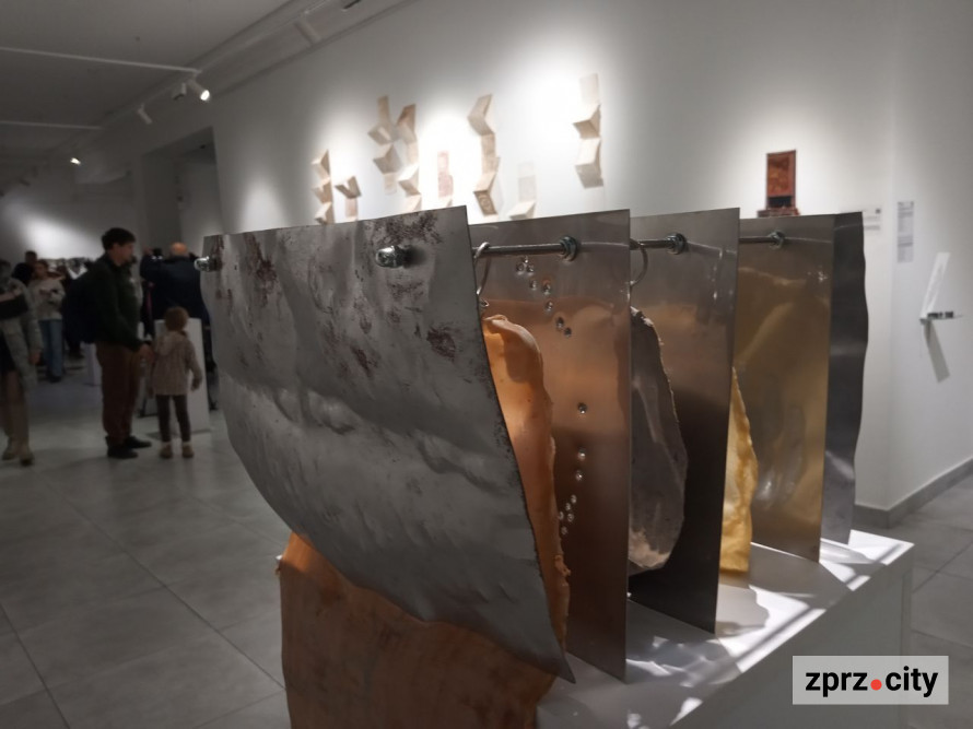 У Запоріжжі показали книгу, вирощену з гриба, та інші незвичайні артбуки - фото