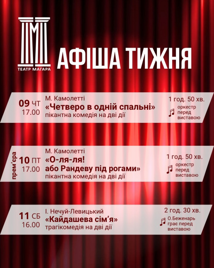 Культурні заходи на Великдень і напередодні - афіша Запоріжжя 10-12 квітня