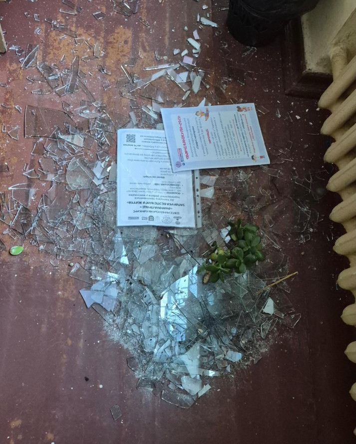Через ворожі обстріли у Запоріжжі закрилась бібліотека (фото)