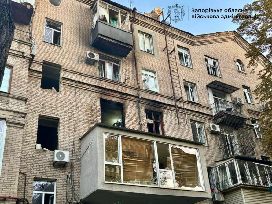 Одна загибла людина і понад 30 поранених - нова інформація про наслідки обстрілу Запоріжжя