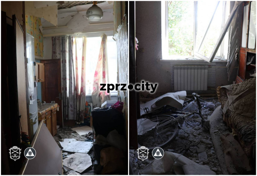 КАБи влучили побудинках та комунальному підприємству в Запоріжжі: що відомо про атаку та постраждалих (фото, віео)