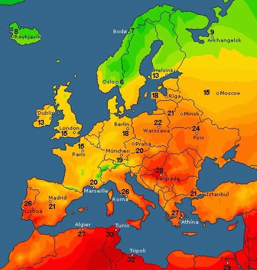 Тепло ще затримається: якою буде погода у Запоріжжі 8 та 9 жовтня