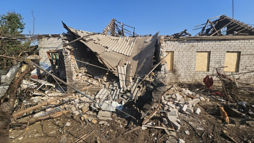 У Запоріжжі екологи зафіксували масштабне забруднення ґрунту після нічної атаки дронів (фото)