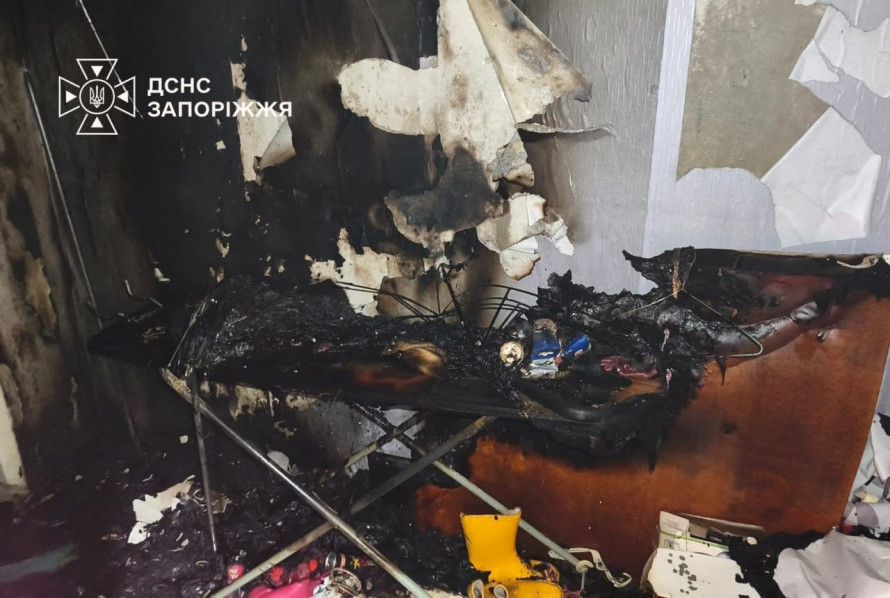 У Запоріжжі горіла багатоповерхівка, приватний будинок та автомобілі: на пожежі врятували бабусю