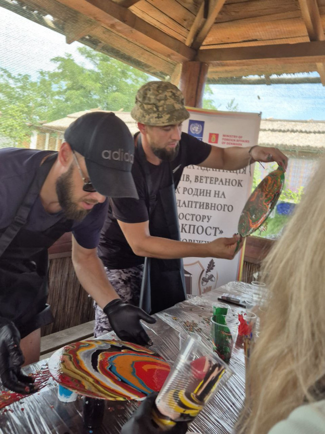 Відновлення в тиші - як проєкт «Блокпост» зцілює родини ветеранів на Запоріжжі (фото)