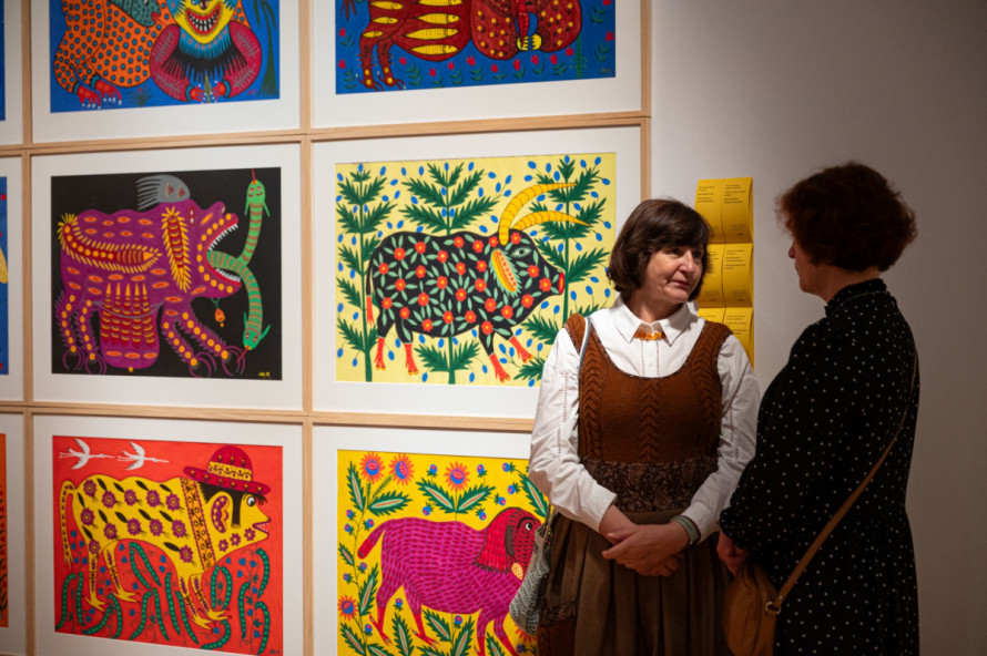 В одному із запорізьких скверів відкриють майданчик з фігурами фантастичних звірів - фоторепортаж