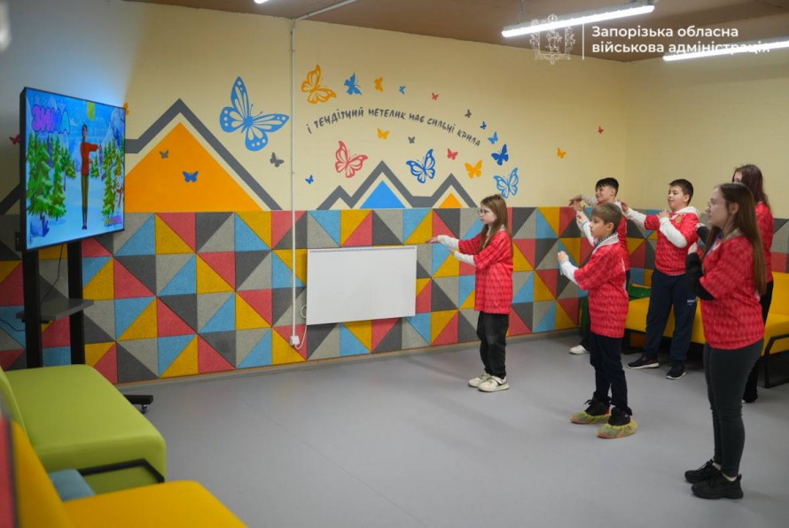 У Запорізькій області відкрили 18-ту підземну школу — як виглядає новий безпечний простір (фото, відео)