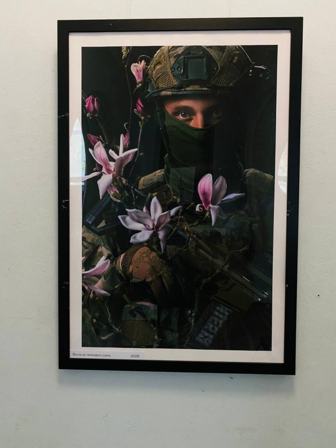 У Запоріжжі показали особливий погляд бойової бригади на війну - нова фотовиставка