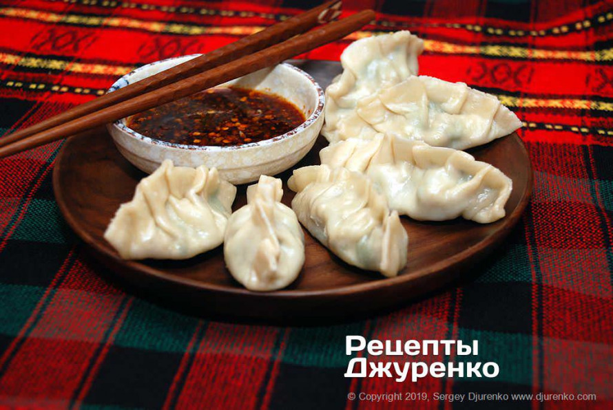 Майже вареники - як приготувати китайські пельмені цзяоцзи з грибами, яйцем та зеленню