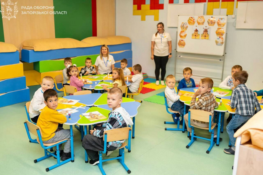 Збудували з нуля за вісім місяців: у Запоріжжі запрацював підземний садочок «Каштан» (фото)