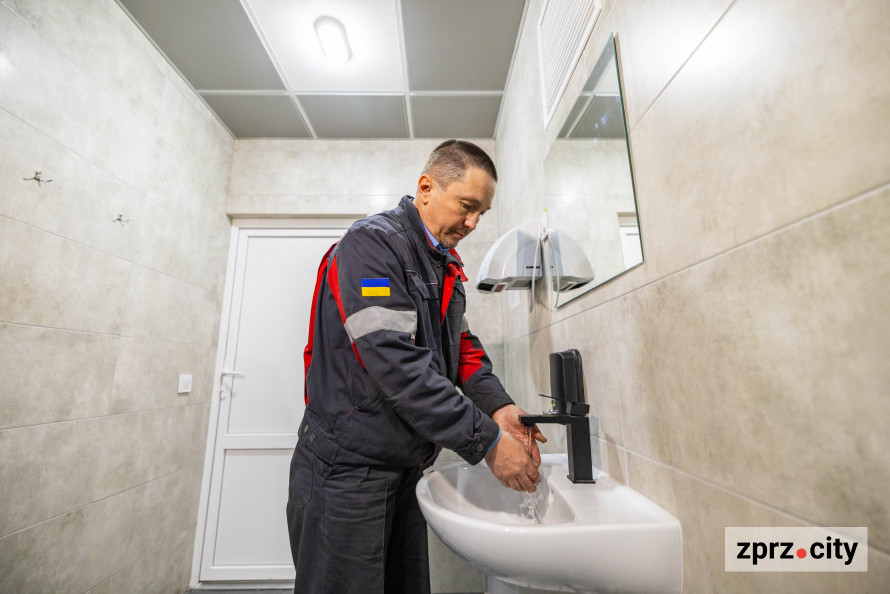 Запоріжсталь спрямував на поліпшення умов робочого побуту більше 13 млн гривень у 2025 році