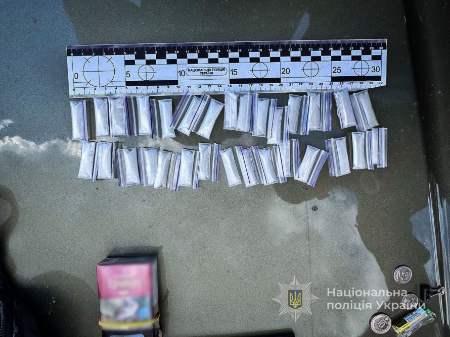 Партія метамфетаміну в автомобілі: у Запоріжжі затримали 44-річного чоловіка