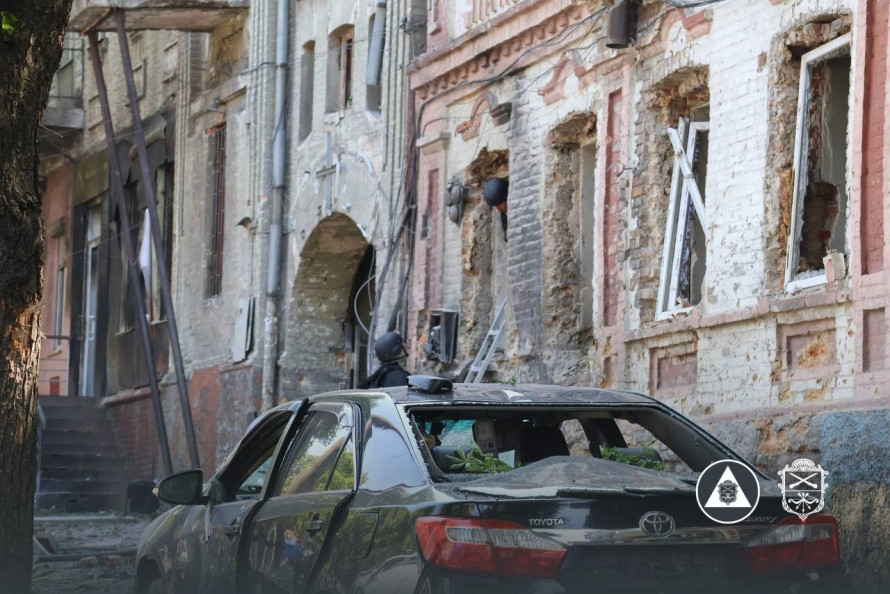 Атака БпЛА на Запоріжжя: росіяни пошкодили історичну забудову та поранили людей (фото)