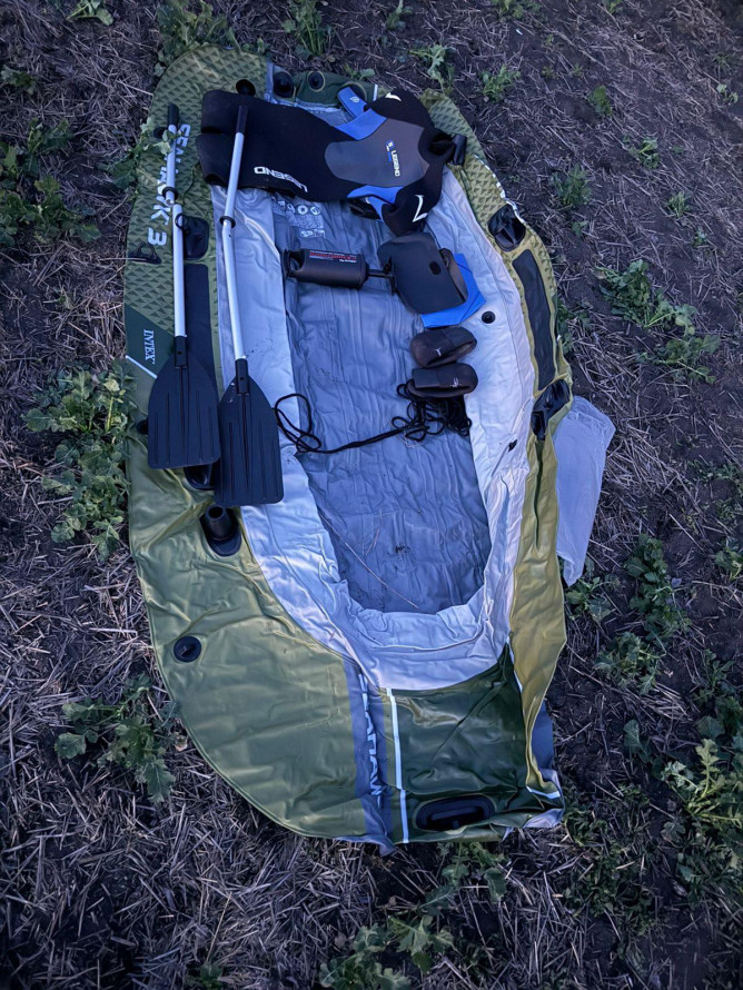 З другої спроби теж не вийшло: мешканець Запоріжжя з напарниками намагалися втекти за кордон через річку (фото, відео)