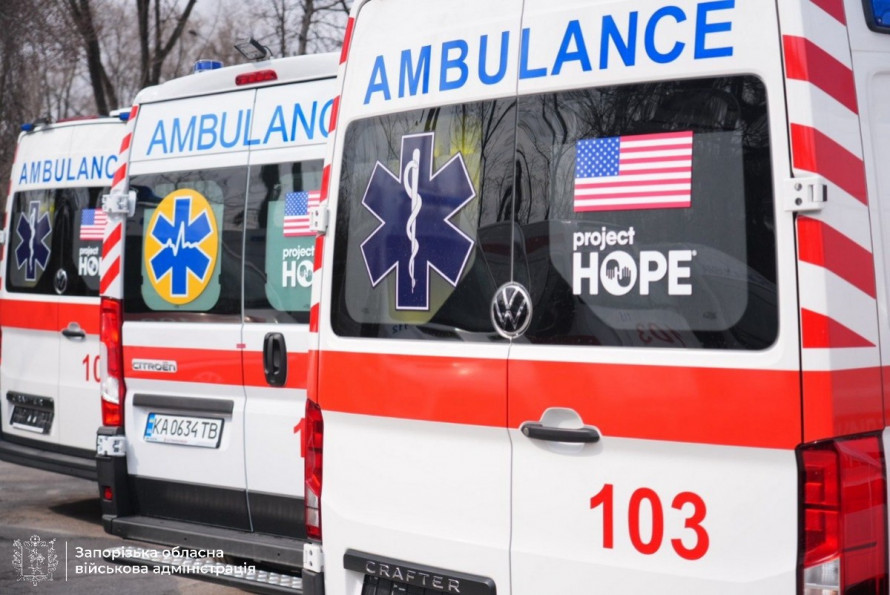 Запорізька область отримала сучасні реанімобілі для порятунку життя (фото, відео)