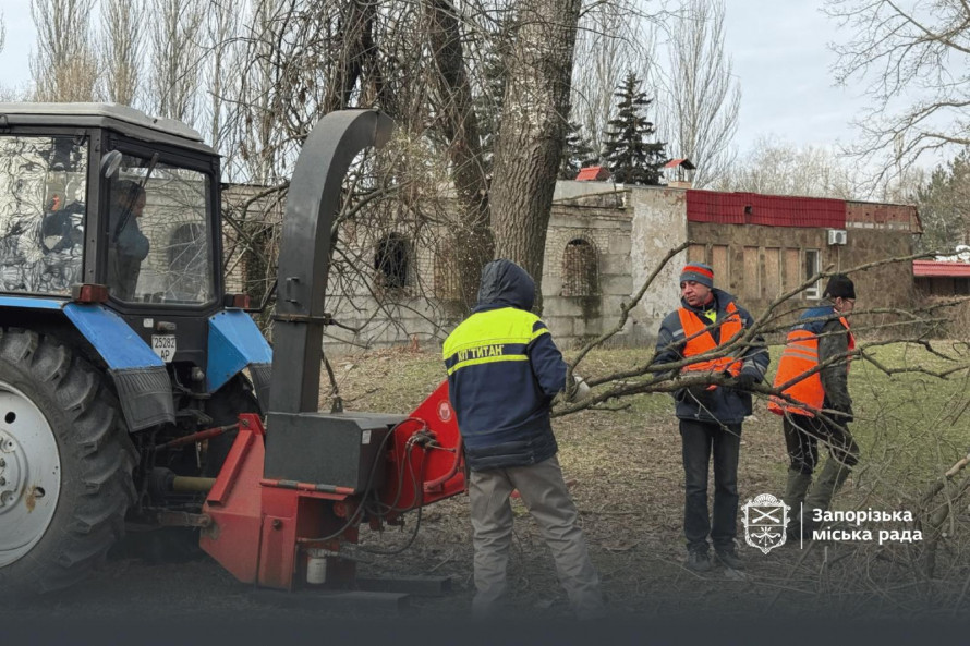 Як виглядає улюблений парк запоріжців взимку - фото