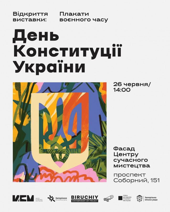 Кіно, концерти та майстер-класи: як відзначити у Запоріжжі День Конституції України