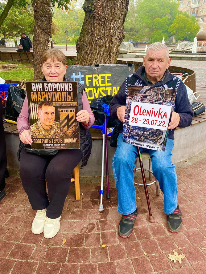 "Ми стали їхніми голосами": у Запоріжжі нагадують про військовополонених, які роками перебувають у неволі (фото)