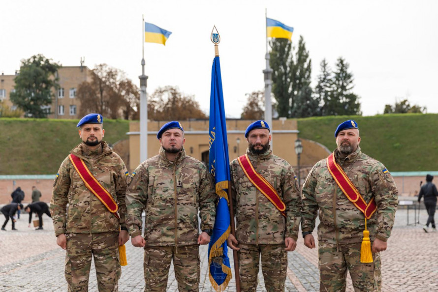 Бойовий Прапор: Президент відзначив 20 бригаду «Любарт»