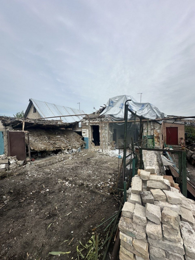 У Запоріжжі родина залишилася без дому після атаки дрона (фото)