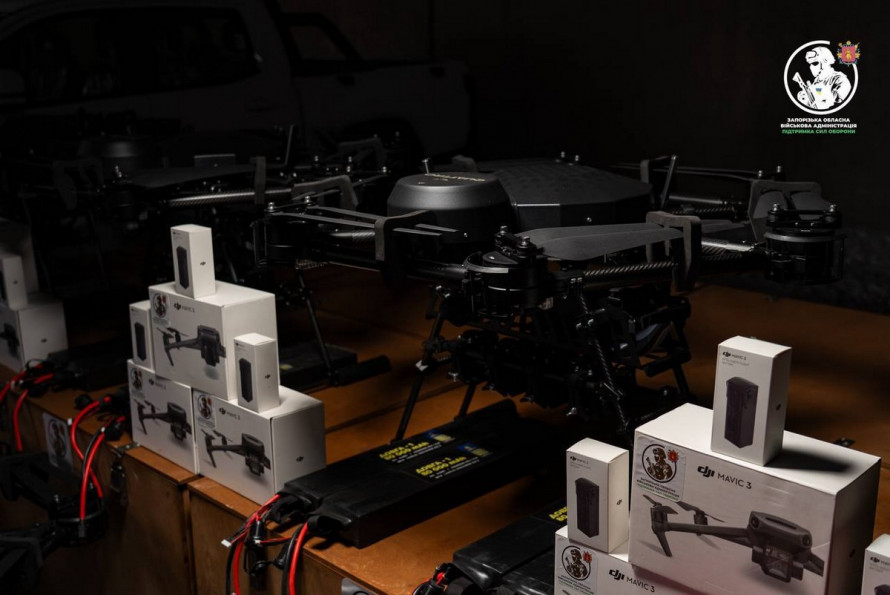 Запорізьким розвідникам передали нову техніку на 14 мільйонів гривень (фото, відео)