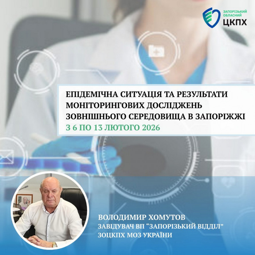 У Запоріжжі зросла кількість хворих на ГРВІ та COVID‑19