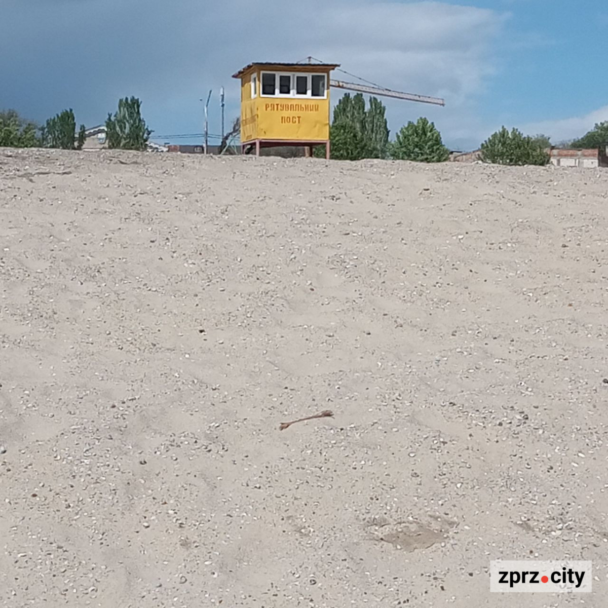 Як виглядає Центральний пляж Запоріжжя майже через два роки після підриву Каховської ГЕС - фото