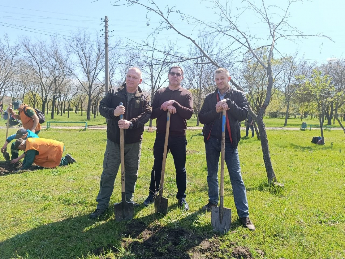 У Запоріжжі з'явилася алея дубів із «шевченківським корінням» (фото)
