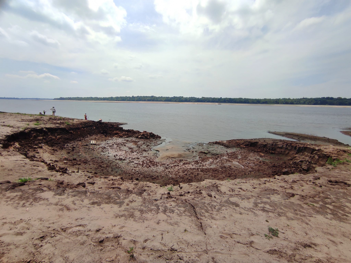 Новий берег у Запоріжжі – як виглядає популярний пляж після обміління (фото)