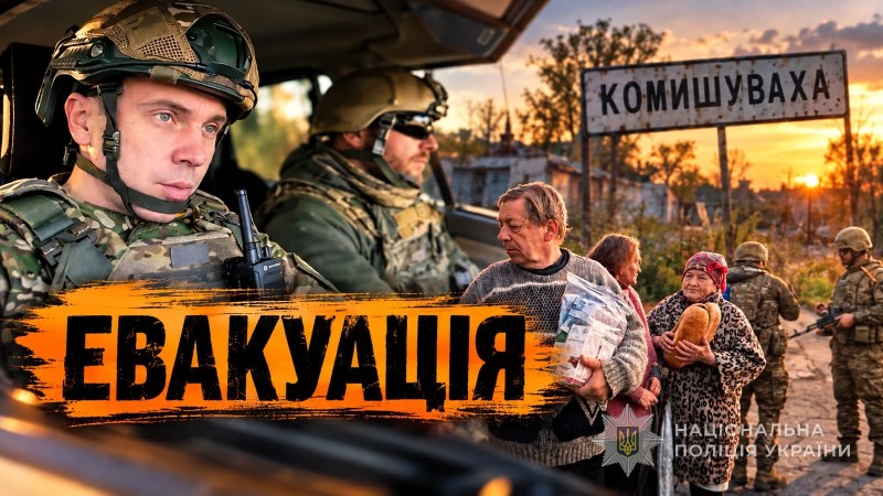 Ліки, хліб і евакуація: як поліцейські допомагають жителям прифронтових сіл Запоріжжя (відео)
