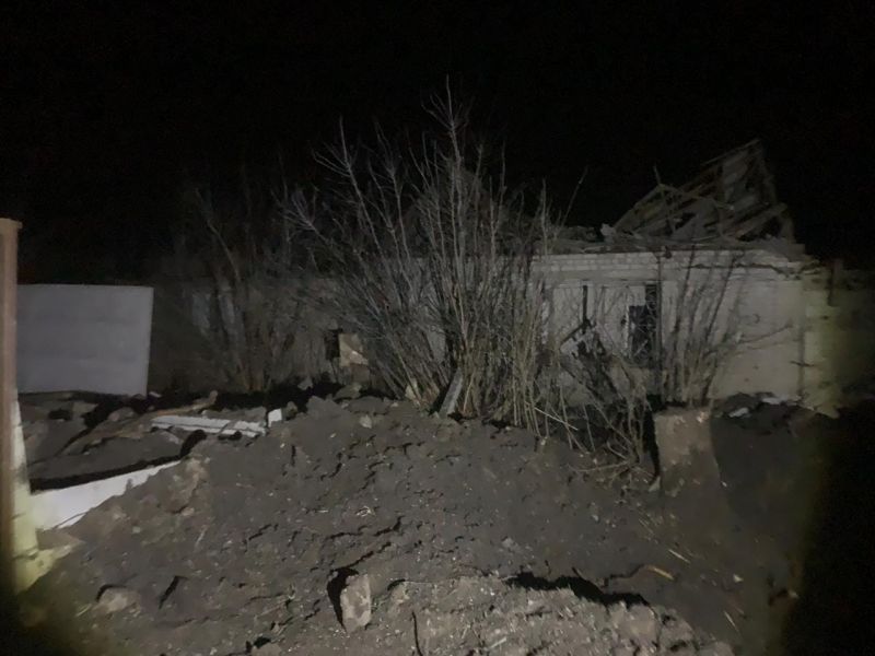 Вночі ворог завдав удару по Запорізькому району - фото наслідків
