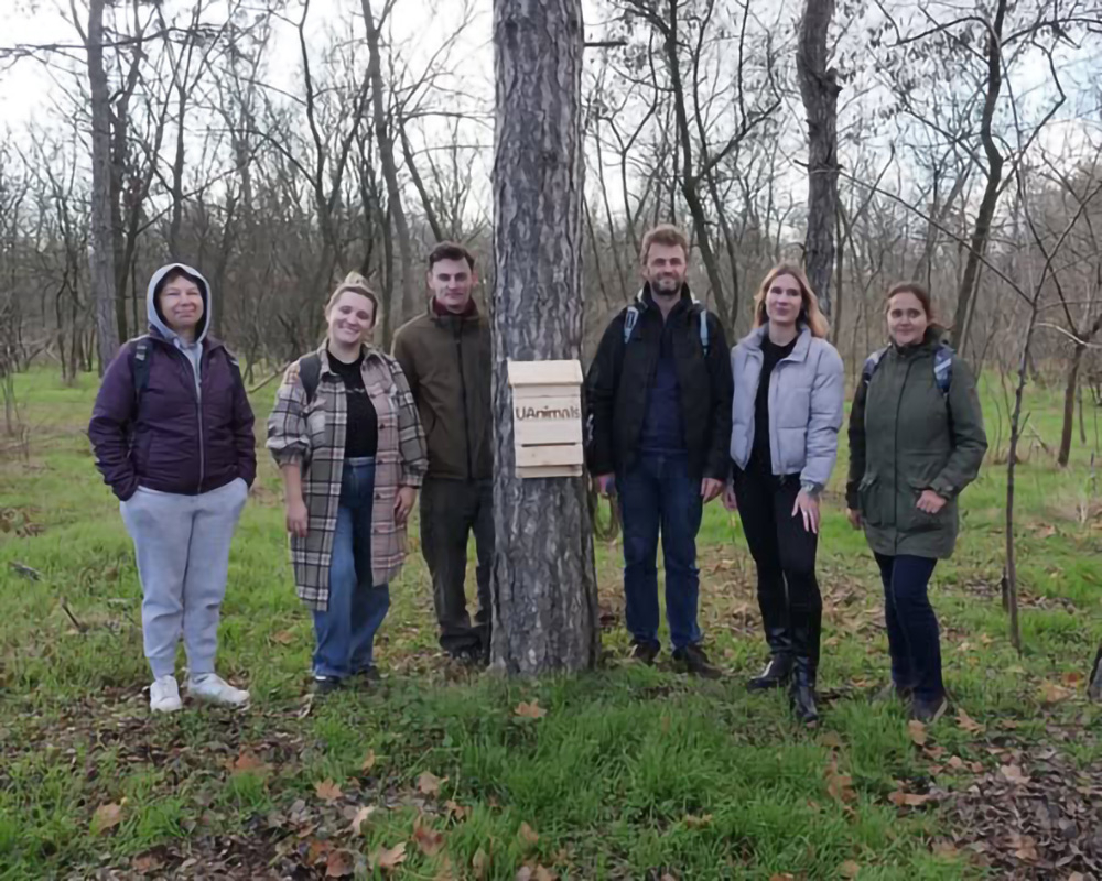 На Хортиці з’явилися зимові «гуртожитки» для кажанів (фото)