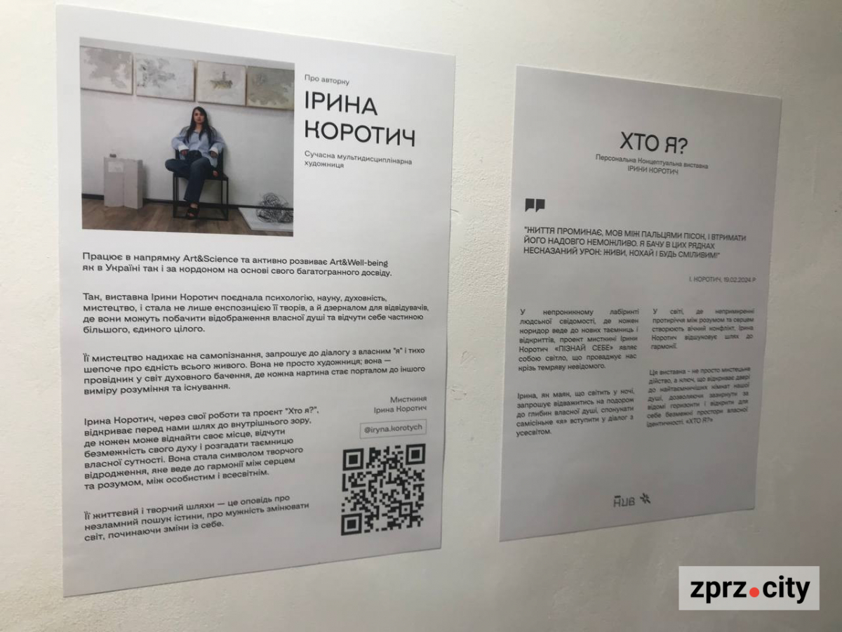 Навіяні морем: у Запоріжжі відкрилася виставка «Хто я?»