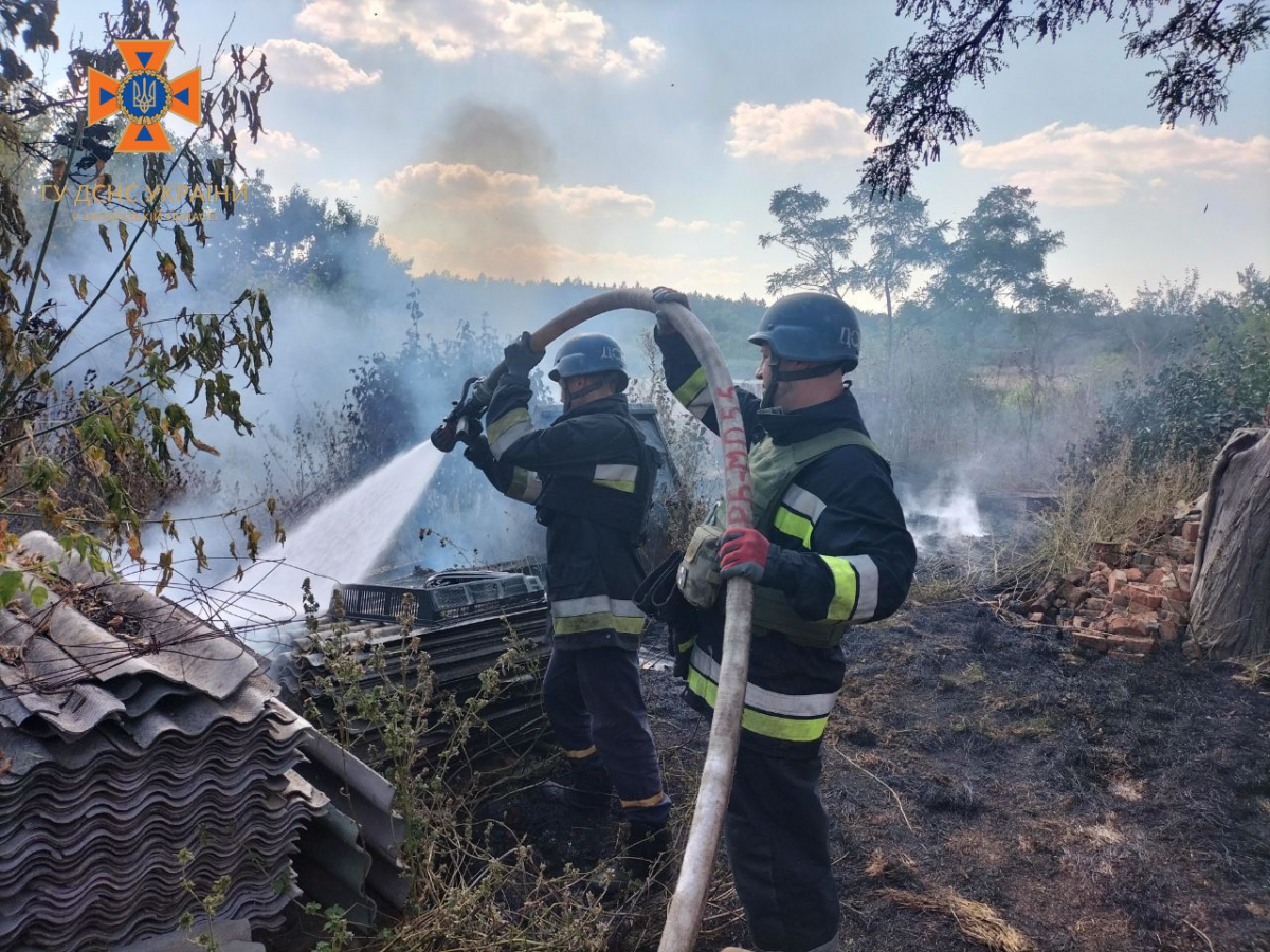 У селі Запорізької області ворог спалив дрова, які місцеві жителі приготували на зиму