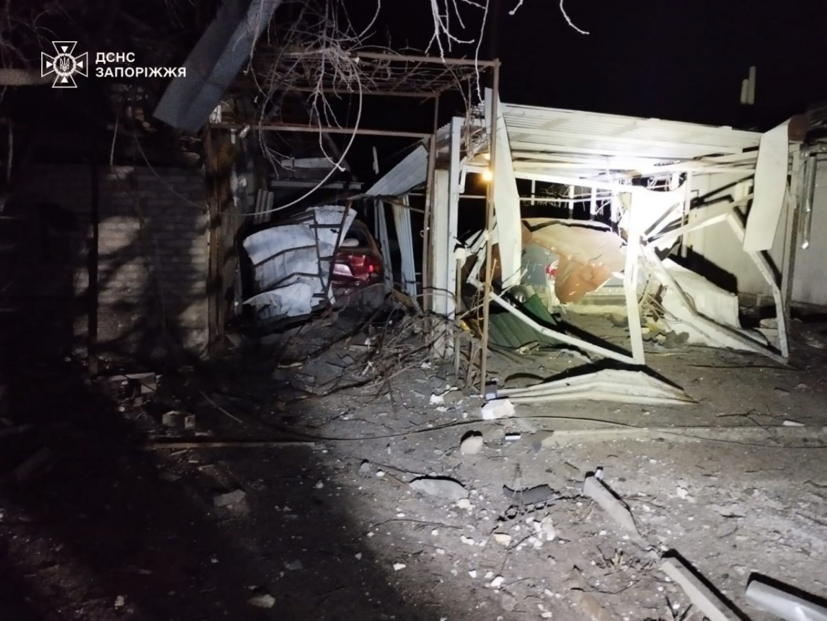 Ніч терору: в Запорізькій області внаслідок ворожих атак є загиблі та поранені (фото, відео)