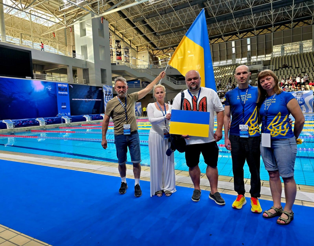 Встановив світовий рекорд - спортсмен з Енергодара став найкращим на чемпіонаті світу з фрідайвінгу в Афінах (фото)
