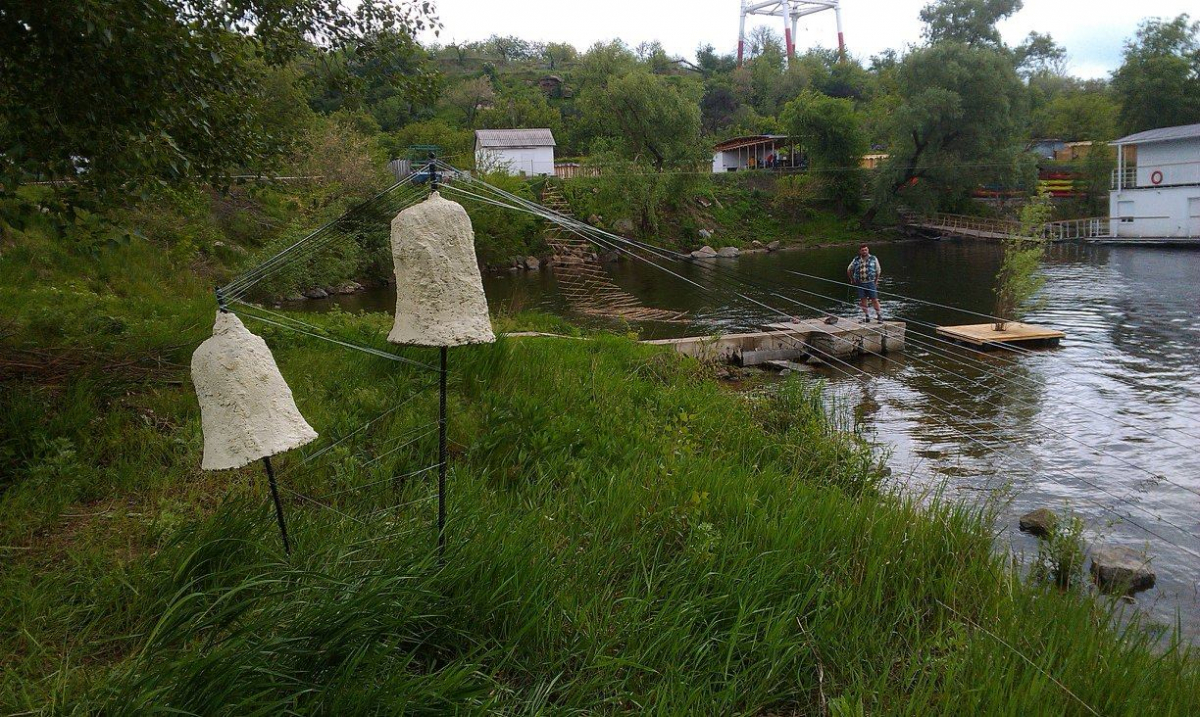 Дев'ять років тому урочище Сагайдачного у Запоріжжі виглядало дуже незвичайно - фото