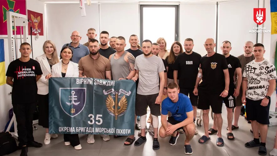 «Серце Азовсталі» спільно з Міноборони забезпечує психологічну реабілітацію військових після полону