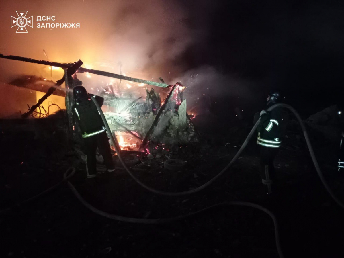 Російський дрон атакував село під Запоріжжям — загинула жінка, є поранений (фото)