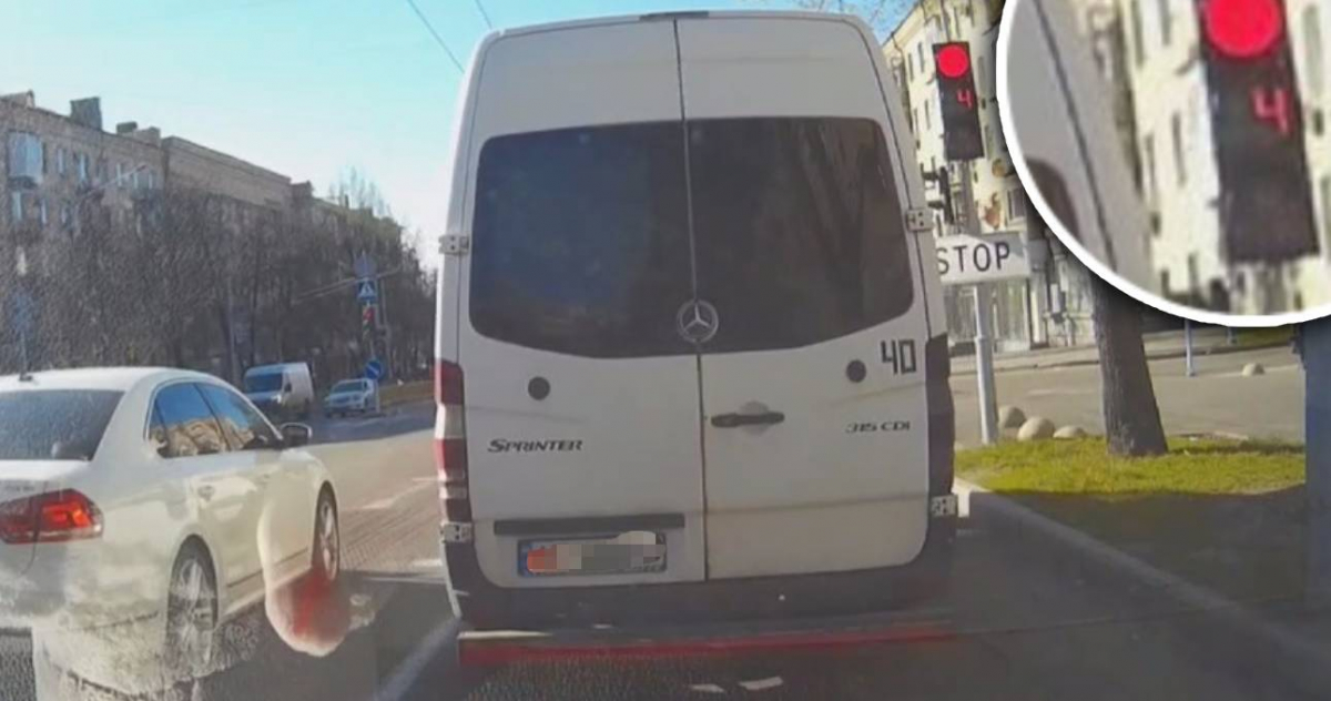 Зайвий поспіх обернувся протоколом: у Запоріжжі завдяки соцмережам покарали водія маршрутки (фото, відео)