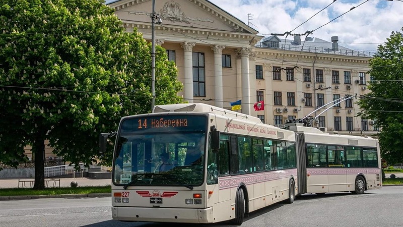 Ремонт на тролейбусній мережі – у Запоріжжі відбудуться зміни у русі транспорту